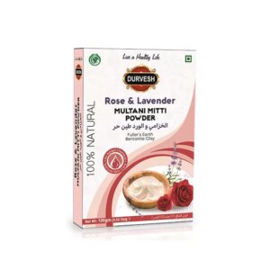 Durvesh Multani Mitti With Rose & Lavender 100g