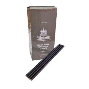 majestic-black-paper-straws-6mm-x-200mm-250pcs