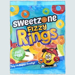 Sweetzone Fizzy Rings 170gr ]