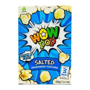 Wow Pop Salted Popcorn 100g x 15	â€‹